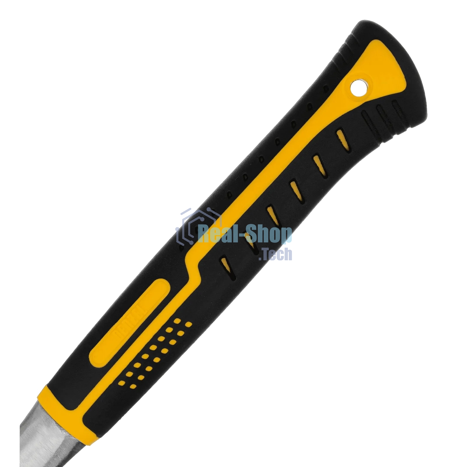 Молоток слесарный Denzel 800 г, цельнометаллический, двухкомпонентная рукоятка