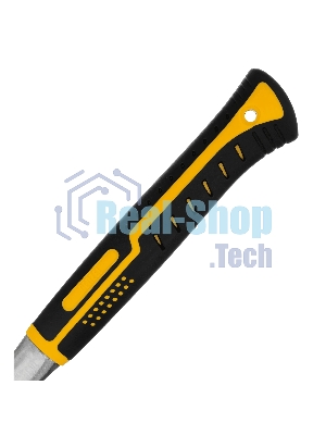 Молоток слесарный Denzel 800 г, цельнометаллический, двухкомпонентная рукоятка