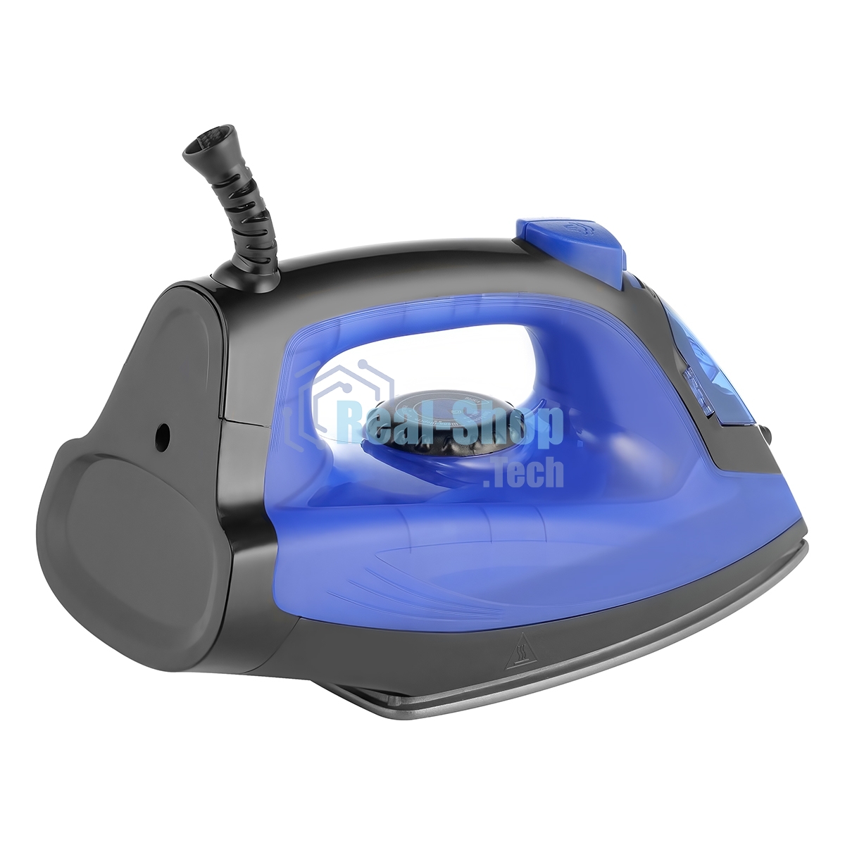 Утюг Centek CT-2360 синий/черный, 1600 Вт, 20 г/мин, 80 г/мин, 200 мл