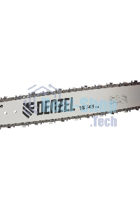 Пила цепная бензиновая Denzel DGS-5218, шина 45 см, 52см3, 3,5 л.с., шаг 0,325, паз 1,5 мм,
