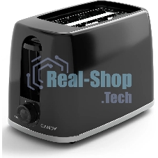 Тостер Candy CT-253 черный, 650 Вт, 2 слота
