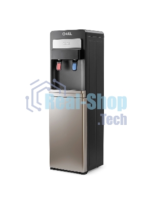 Кулер для воды AEL LD-AEL-805a, нижняя загрузка, нагрев 95 °С, охлаждение 10 °С, чёрный