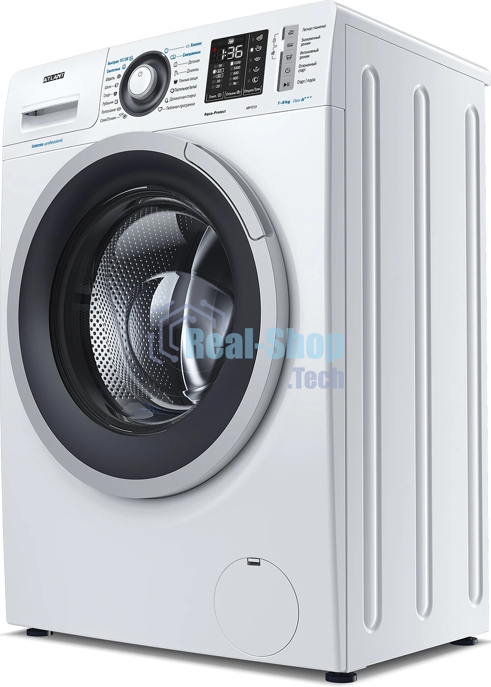 Стиральная машина Atlant СМА 60У1213-01 белый, загрузка фронтальная 6 кг, 1200 об/мин., класс: А+++