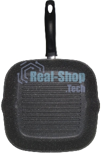 Сковорода-гриль StarWind Chef SW-CH3027GGR, 27х27 см, серый