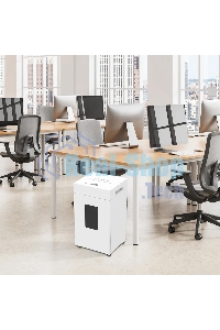 Шредер Cactus CS-SH-K9 белый (секр.P-4) перекрестный 15лист. 48лтр. скрепки скобы пл.карты