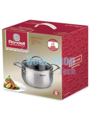 Кастрюля с кр Rondell Admiring 18 см (2,5 л)