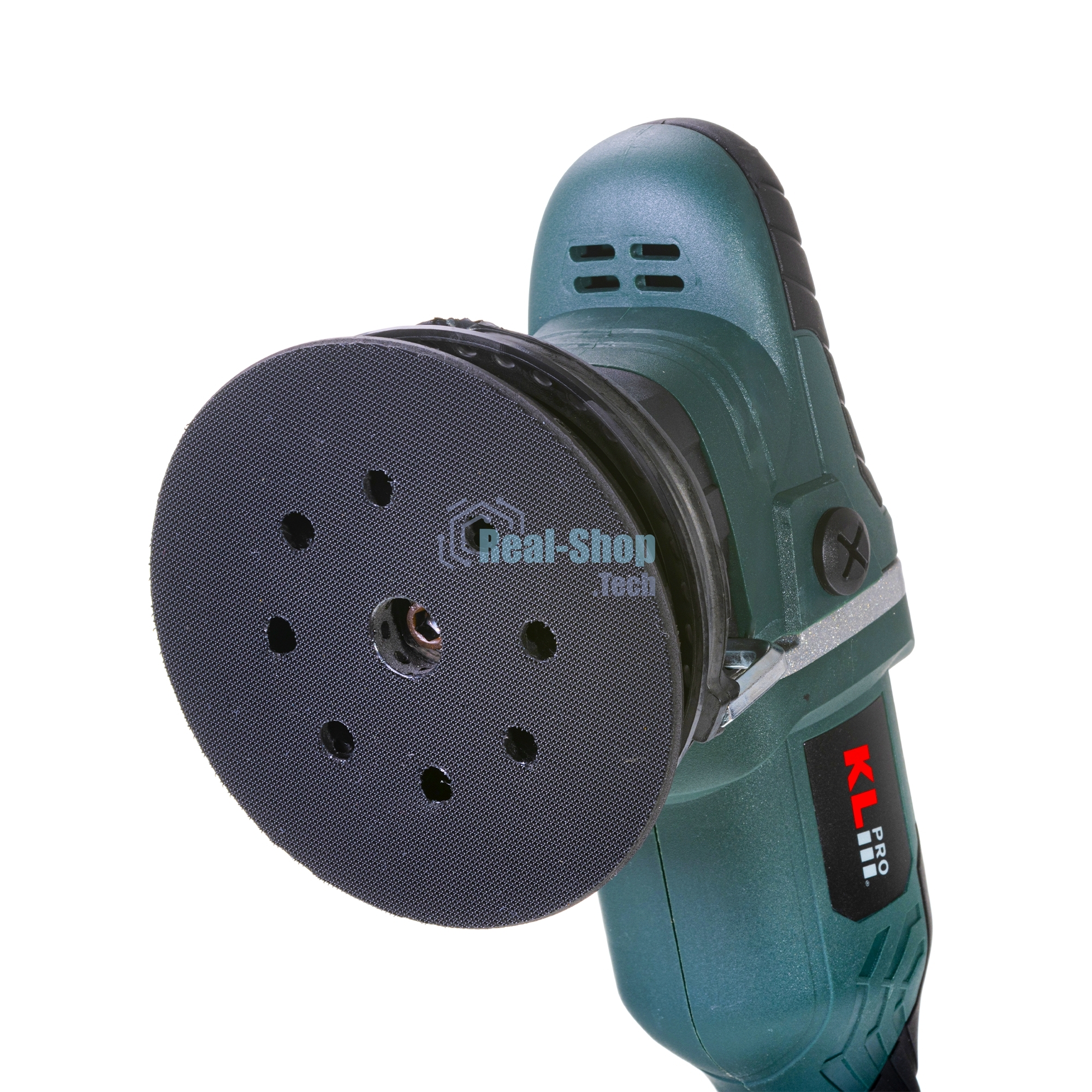 Профессиональная бесщеточная полировальная машина аккумуляторная KLPRO KLPS18B-80 (18В, Li-ion-2шт, 8.0А·ч, 125мм, М14, 2000-4800 об/мин З/У,сумка)