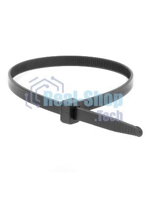 Хомут кабельный DKC 25343SR 12.4х1000 полиамид черный (уп. 100 шт)