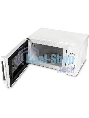 Микроволновая печь Vitek VT-MW0120 белый/серебристый, 20 л, 700 Вт, переключатели - поворотный механизм