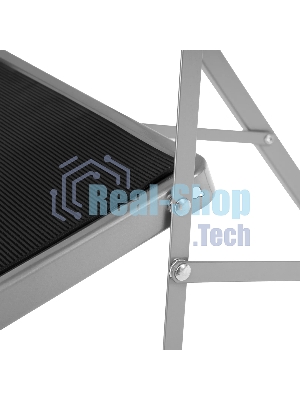 Стремянка стальная Сибртех, 5 широких ступеней 20х30 см с полимерным покрытием