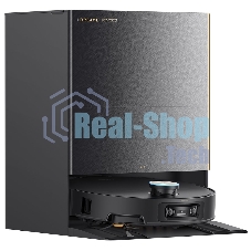 Робот-пылесос Dreame X60 Ultra Complete черный, 6400 мAч Li-Ion, уборка влажная/сухая, пылесборник контейнер 0.23 л