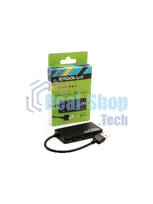 USB-концентратор Ergolux ELX-SLP01-C02, USB, USB, USB
