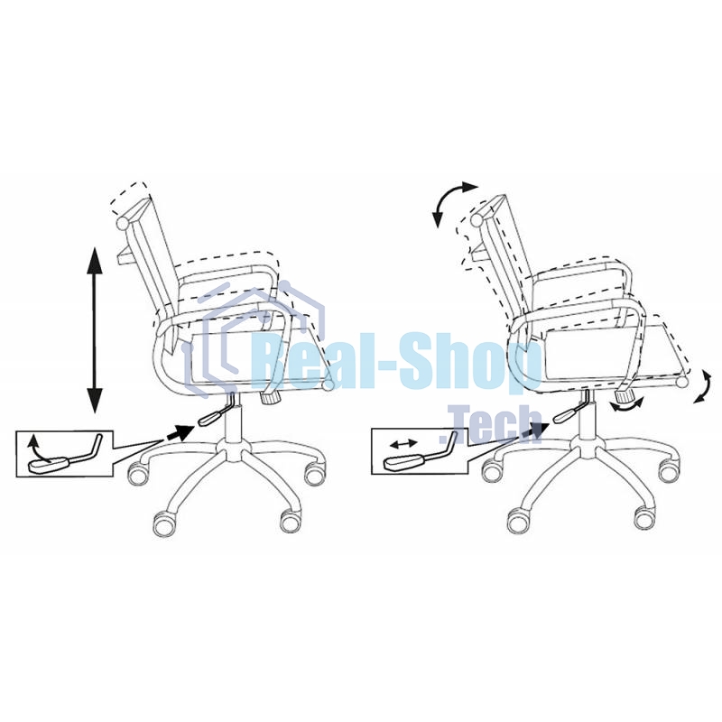 Кресло руководителя Бюрократ CH-993-Low/Red красный, низкая спинка, искусственная кожа, крестовина хромированная