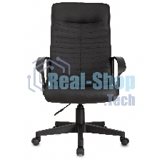 Кресло Бюрократ CH-480LT черный, экокожа