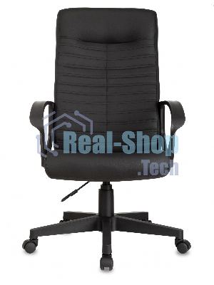Кресло Бюрократ CH-480LT черный, экокожа