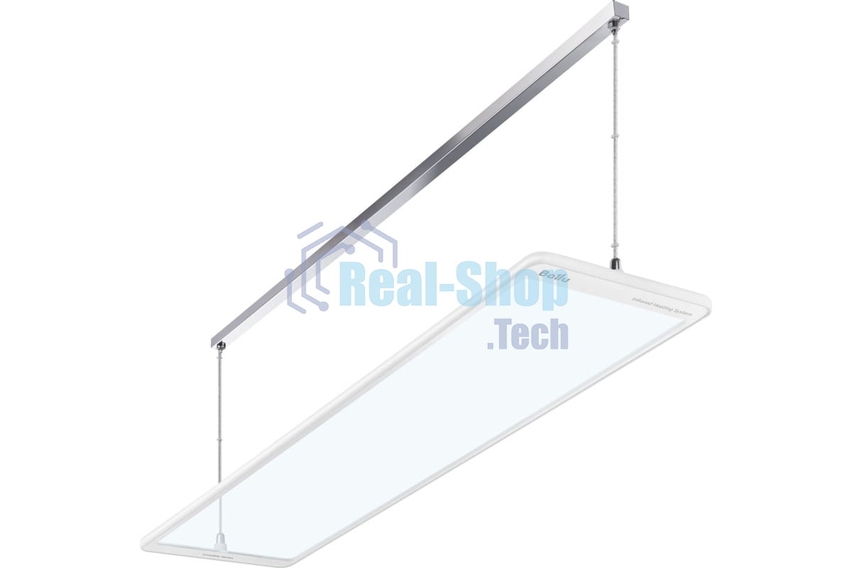 Обогреватель инфракрасный Ballu BIH-GSW-0.5 белый, 500 Вт, 10 м2