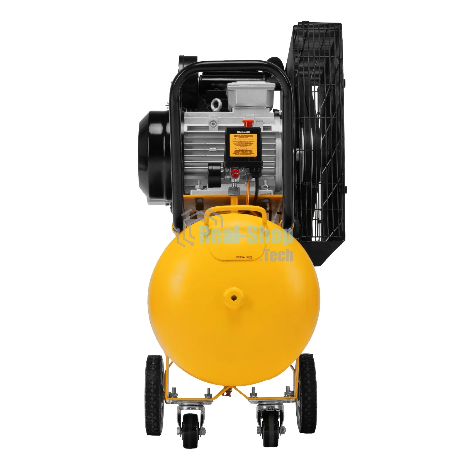 Компрессор воздушный Denzel рем. привод BCV 4000-T/100, 4,0 кВт, 100 литров, 690 л/мин