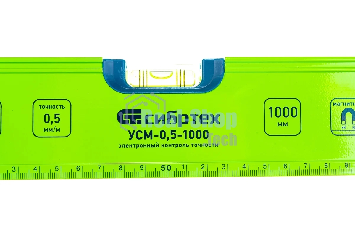 Уровень алюминиевый Сибртех УСМ-0,5-1000, фрезерованный