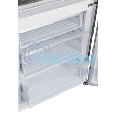 Холодильник Korting KNFC 72337 XN черный двухкамерный 324/108л морозилка снизу, No Frost