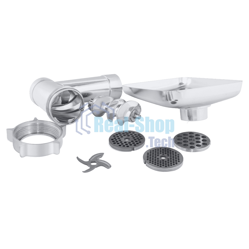 Мясорубка электрическая Maunfeld MMG.2000BRSV черный, 2000 Вт