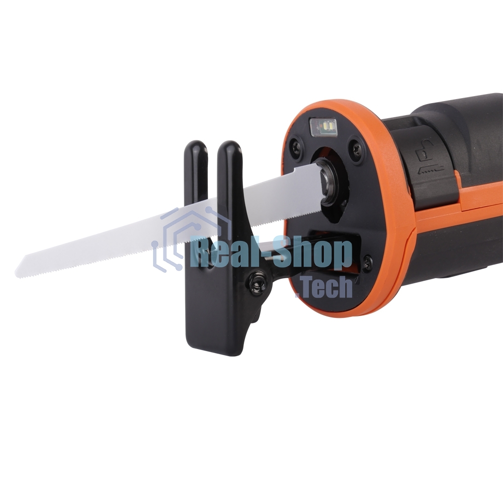 Пила сабельная сетевая PATRIOT RS 909. 1200Вт., Маятниковый ход! 1000-2800об/мин., (дерево/алюминий/металл): 210/20/10мм