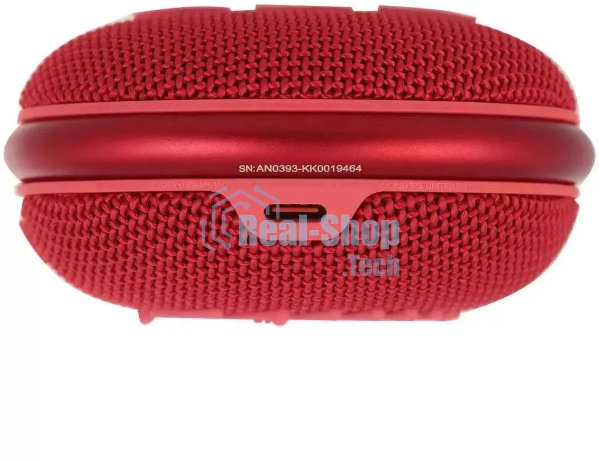 Колонка портативная JBL Clip 4 красный 5W 1.0 BT 15м 500mAh (JBLCLIP4REDAM)