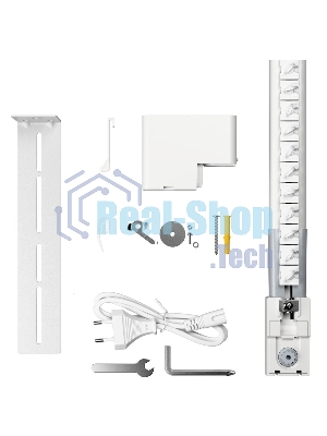 Умный карниз для штор Яндекс, длина 2,4-4,5 м, работает с Алисой, Zigbee, YNDX-00592