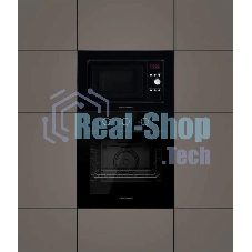 Встраиваемая микроволновая печь Kuppersberg HMW 615 B 18 л, 700 Вт, 8 программ, черный