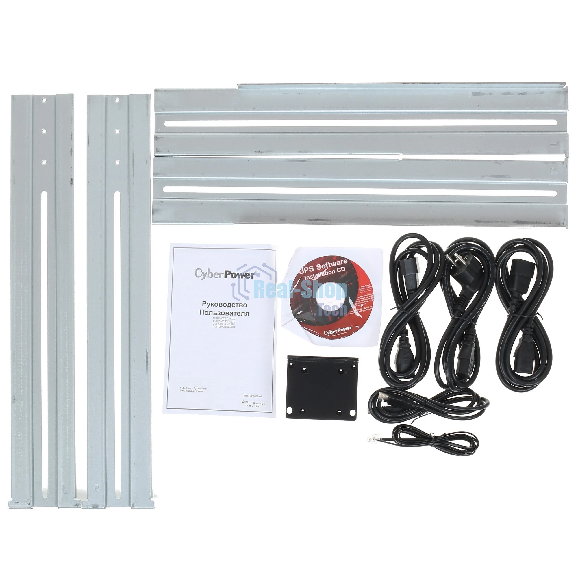 Источник бесперебойного питания CyberPower OLS1000ERT2U/1000 ВА/900 Вт/6 x IEC 320 C13 (компьютерная)