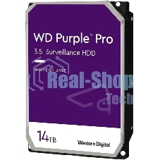 Жесткий диск Western Digital Purple Pro 14Tb Serial ATA III, 7200rpm, 512Mb, 3.5