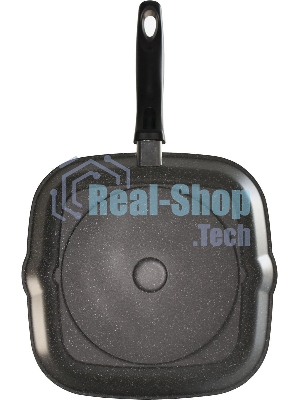 Сковорода-гриль StarWind Chef SW-CH3027GGR, 27х27 см, серый