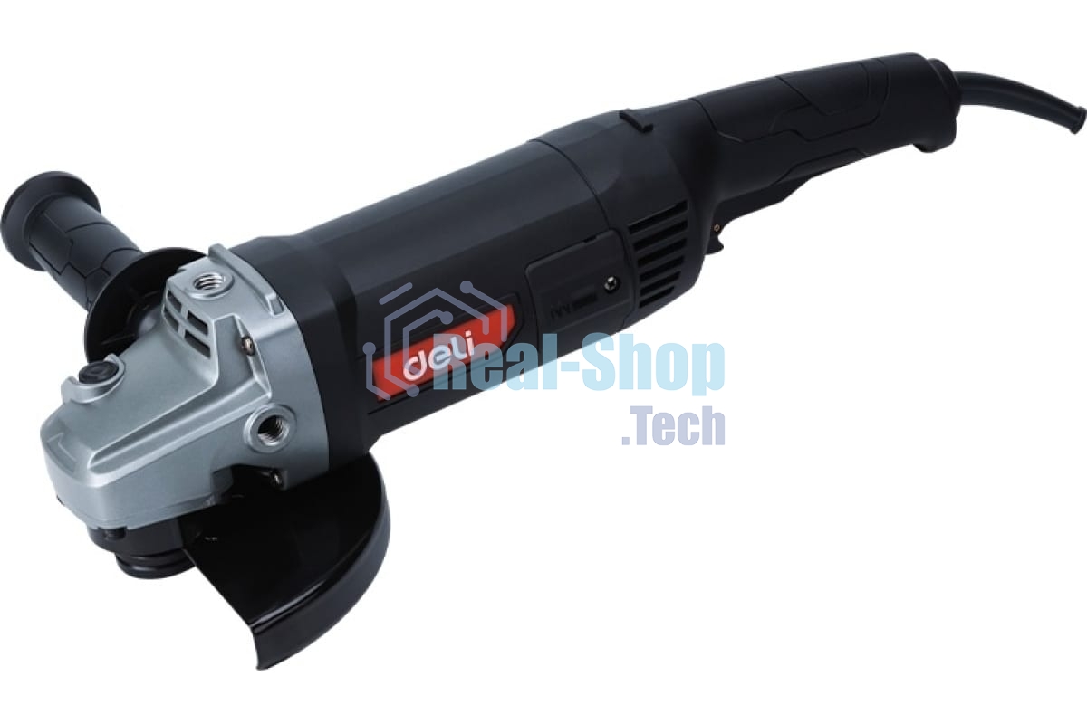 Угловая шлифовальная машина Deli DE-JM180-1E (2000Вт, 180мм, 8500об/мин, картон)