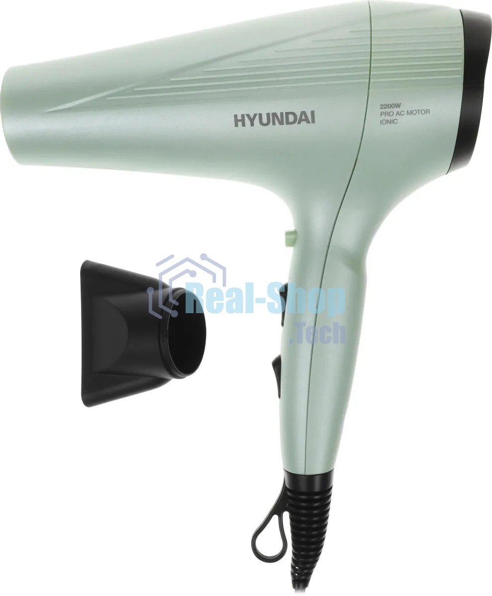Фен Hyundai H-HDI0766 2200Вт оливковый