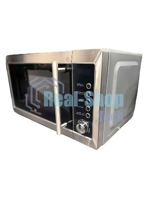 Микроволновая печь General Electronics GE DG220S атласное серебро, 20 л, 800 Вт, переключатели - кнопки