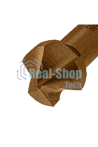 Зенковка конусная Denzel под М8, HSS, по металлу, цилиндрический хвостовик