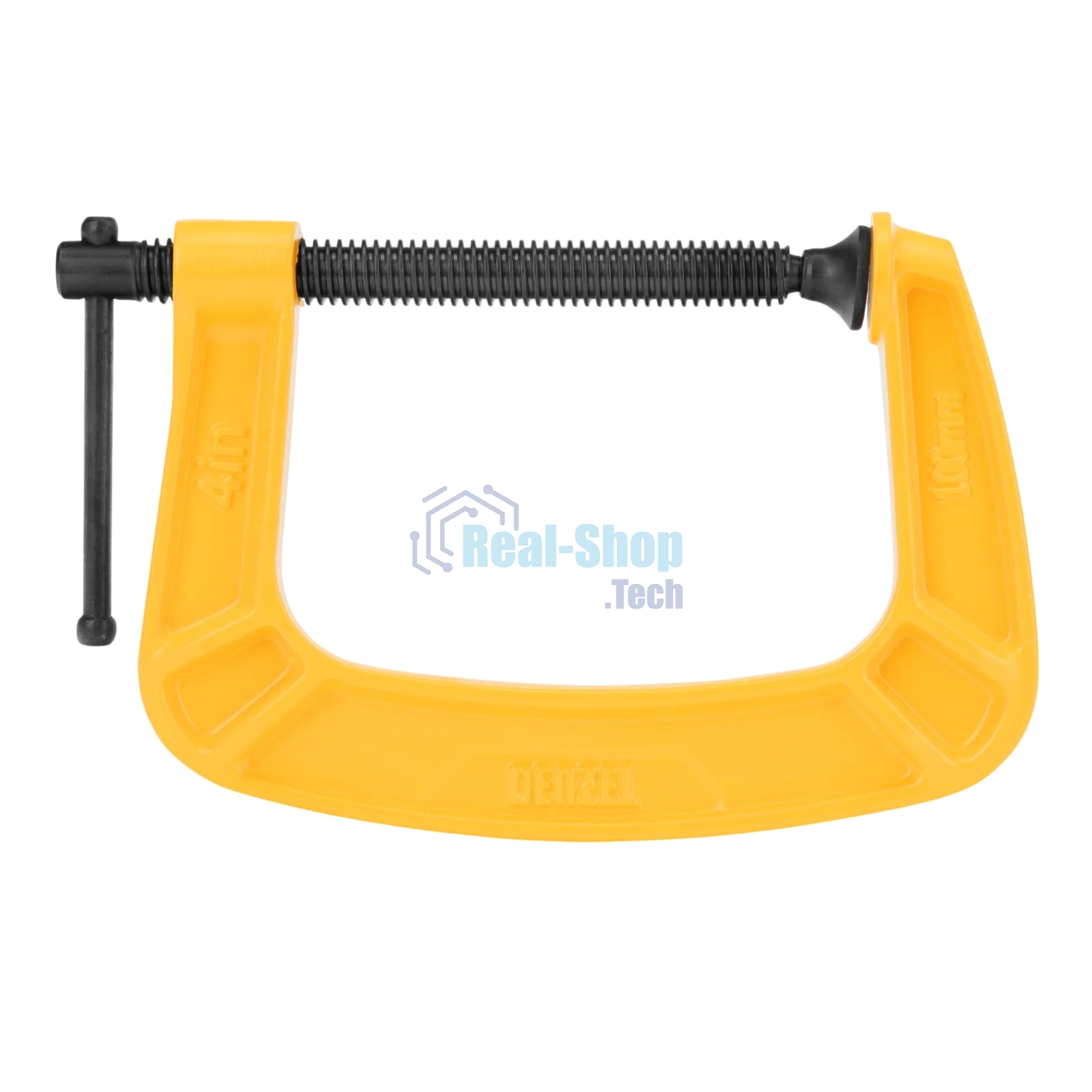 Струбцина Denzel G-образная, усиленная, 100 мм