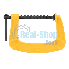 Струбцина Denzel G-образная, усиленная, 100 мм