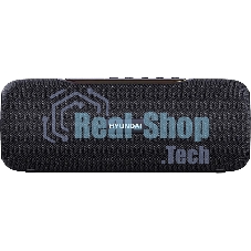 Колонка портативная Hyundai H-PS1021 черный/черный 25 Вт 1.0 BT 10м 1500mAh