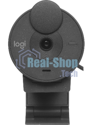 Веб-камера Logitech Brio 300 1920x1080, 30 кадр/с, USB Type-C, микрофон (шумоподавление), автоматическая фокусировка, автоосвещение, универсальное крепление