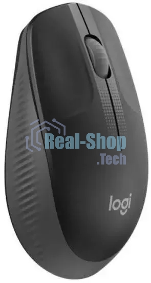 Мышь беспроводная Logitech M190 черный, 1000 dpi, радиоканал, USB, кнопки - 3