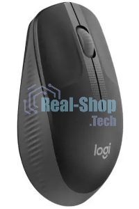 Мышь беспроводная Logitech M190 черный, 1000 dpi, радиоканал, USB, кнопки - 3