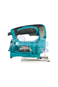 Лобзик электрический Makita 4329 Лобзик,в\рук, 450Вт,500-3100об\м,ход-18мм,рез-65мм,1.9кг,кор,маятн,Al подошва