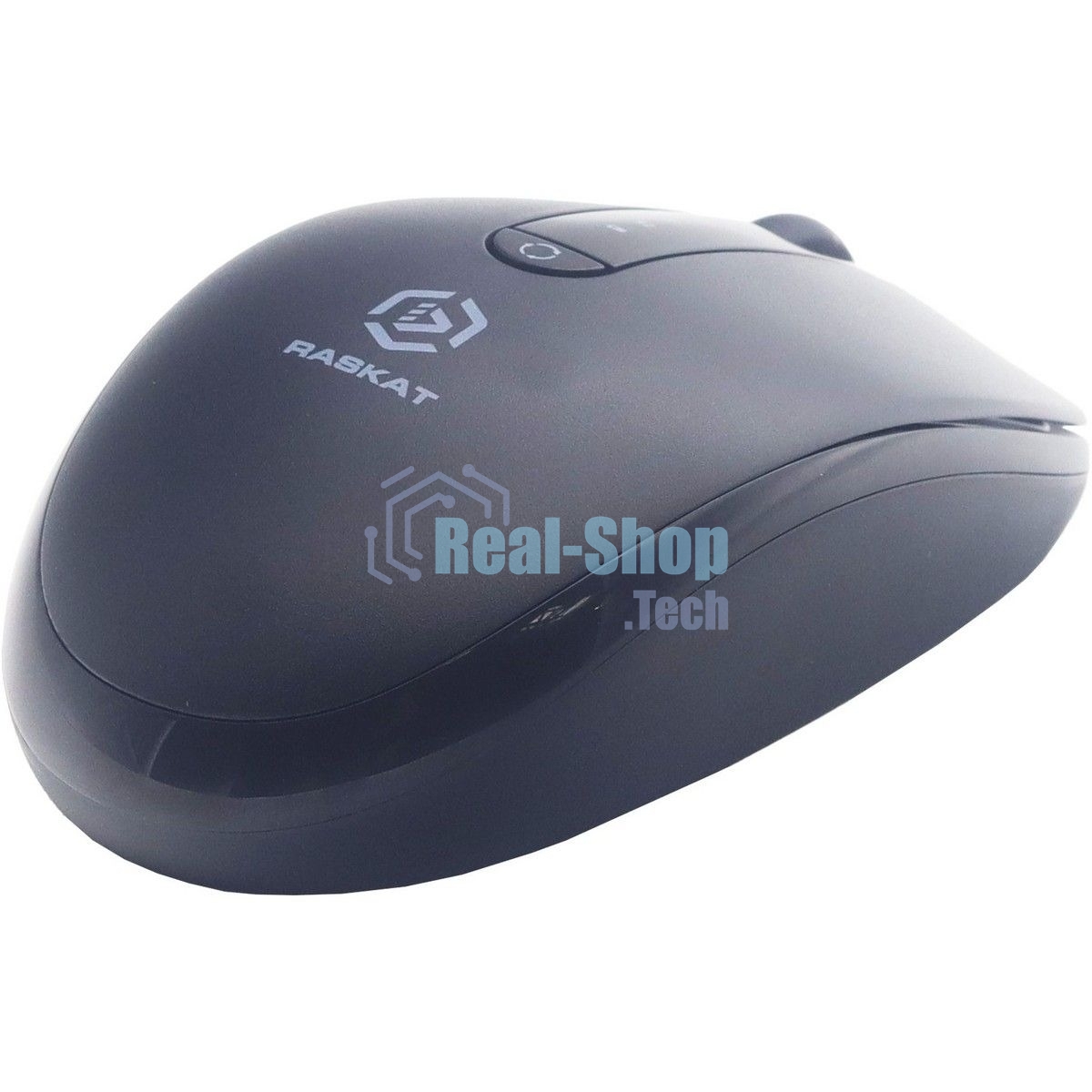 Мышь беспроводная Raskat M002WBR черный, 1600 dpi, радиоканал, Bluetooth, USB, кнопки - 4