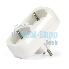 Разветвитель Smartbuy (SBE-16-A02-2z) 2 гнезда белый