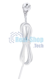 Сетевой фильтр QUMO Power Bar Light SPFSU2 (P-0009), 5 розеток, 2500 Вт, 10A, каб.2 м 3x1 мм медь, 4U+2C (2,4A),Wt