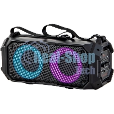 Колонка портативная Ural Молния Молния 600 черный 60W 2.0 BT/3.5Jack 3000mAh