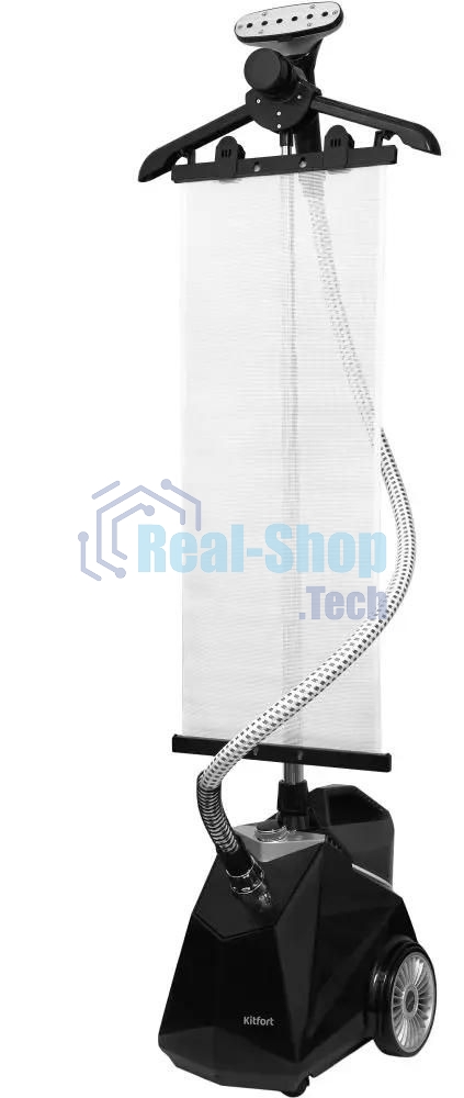 Отпариватель Kitfort KT-970 черный, 2350 Вт, 50 г/мин, 3800 мл