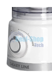 Кухонный комбайн Galaxy Line GL 2309, белый, пластик. чаша 1,5 л, 1000 Вт, 2 скорости и импульс. режим