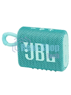 Портативная акустика JBL GO 3, бирюзовый