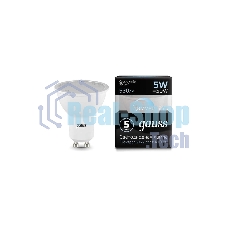 Лампа светодиодная Gauss Led MR16 GU10-dim 5Вт 4100К диммируемая 101506205-D